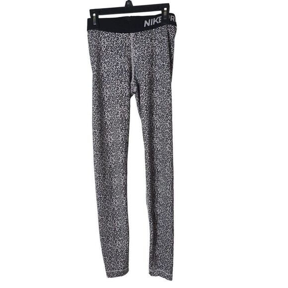 Nike Pro Women's Leggings Mid Rise Training Animal Print Running Tights XS NWOT - Picture 3 of 8